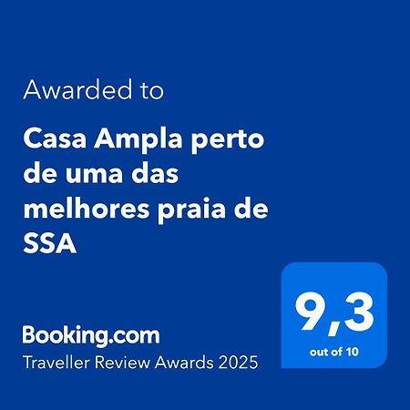 Casa Ampla Perto De Uma Das Melhores Praia De Ssa Салвадор Екстер'єр фото