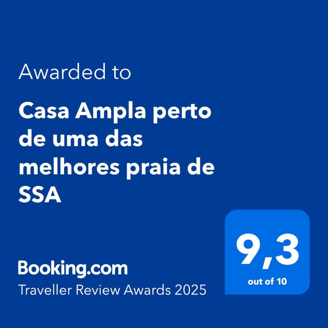 Casa Ampla Perto De Uma Das Melhores Praia De Ssa Салвадор Екстер'єр фото